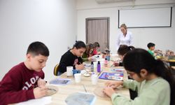 Osmangazi’de Çocuklar Kitaplardan İlham Alarak Üretiyor