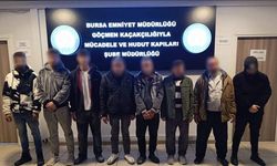 Bursa’da göçmen kaçakçılığı operasyonu: 8 kaçak işçi tespit edildi