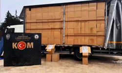 Bursa'da dev kaçak tütün operasyonu...Milyonlarca makaron ele geçirildi