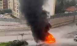 Bursa’da Alev Alan Araç Art Arda Patladı! Mahalle Sakinleri Panik Yaşadı