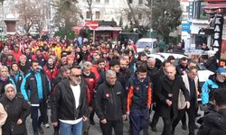 Bursa’da 6 Şubat şehitleri için sessiz yürüyüş