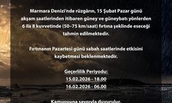 Bursa Valiliği uyardı: Marmara Denizi’nde kuvvetli fırtına bekleniyor