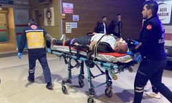 Bursa İnegöl’de kamyon kasasından düşen işçi yaralandı