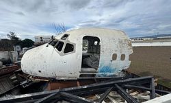 Bursa’da geri dönüşüm tesisinde hurda Boeing 747 görenleri şaşırtıyor