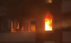 Bursa’da apartman dairesi alev alev yandı