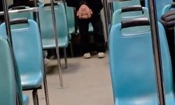 Bursa’da Metroda Tehlikeli Hareketler Kameraya Yansıdı