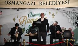Osmangazi Ramazan Sokağı’nda maneviyat ve sanat bir arada