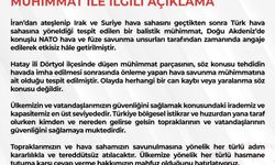 Türkiye’ye Yönelen Füze Tehdidi Havada Yok Edildi