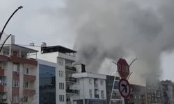 Bursa'da çatı yangını paniği