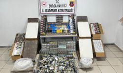Bursa’da Dev Operasyon: 65 Bin Kaçak Sigara ve 50 Bin Makaron Ele Geçirildi