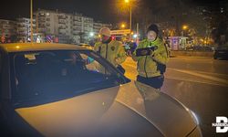 Bursa'da gece trafik denetimi: 71 Kişi kontrol edildi