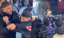 Bursa'da tarihi çarşıda meydan muharebesi