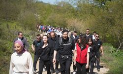 Doğa yürüyüşüne Yenişehirliler'den büyük ilgi