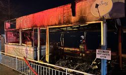 Kurşunlu Sahili'ni alevler kapladı