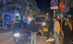 Otomobil ile motosiklet çarpıştı: 1 kişi yaralandı