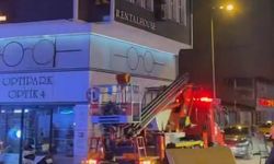 Otel odasındaki yangın itfaiye ve 112'yi alarma geçirdi