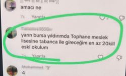 Maraş ve Urfa’da okula yapılan saldırı sonrası Bursa’da "Sıra bende" yazan şüpheliye operasyon düzenlendi