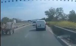 Ters Yönde At Arabası Dehşeti: Trafikte Facianın Eşiğinden Dönüldü
