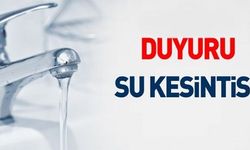 Osmangazi'de su kesintisi