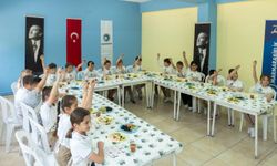 Geleceğin sofraları Erdek’te kuruldu: Minik şefler zeytin kültürüyle buluştu
