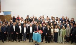 Başkan Ercan Özel’e Bayramlaşma Programında Doğum Günü Sürprizi