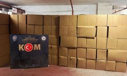 Bursa’da rekor kaçak makaron operasyonu