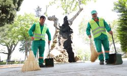 Bursa'nın dünyaca ünlü tarihi alanlarına özel temizlik ekibi