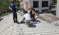 Mudanya’da can pazarı...6.kattan devrilen vinçte 2 işçi yaralandı