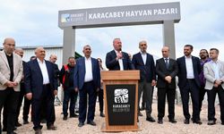 Karacabey Belediyesi hayvan pazarı hizmete açıldı