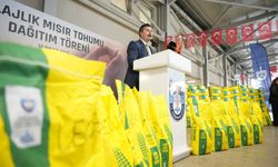 YENİŞEHİR'DE ÜRETİCİYE DEV DESTEK: 750 ÇİFTÇİYE SİLAJLIK MISIR TOHUMU DAĞITILDI