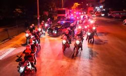 Bursa'da 1000 polisle dev operasyon.