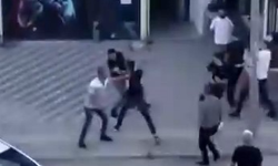 Kemer ve ıstakalarla birbirlerine saldırdılar