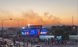 Bursa'da festival öncesi yangın alarmı