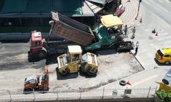 Bursa'da dört mahallede asfalt çalışması
