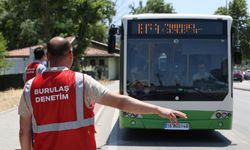 Bursa'da otobüslerde yolcu konforu için sıkı denetim