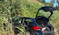 Bursa'da otomobil sulama kanalına devrildi: 6 yaralı