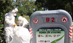 Osmangazi’de zirai atıklar artık doğaya değil geri dönüşüme gidiyor