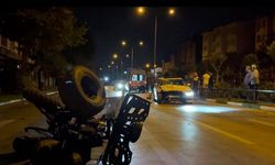Bursa'da kaza dehşeti saniye saniye kamerada...ATV ile yolun karşısına geçerken canından oldu