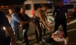 Bursa'da alkollü şahsın hareketi görenleri şaşkına çevirdi