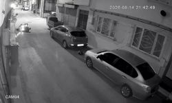 Bursa'da 2'si polis 4 kişini yaralandığı kaza kameralarda