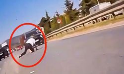 Kırmızı ışık ihlali yapan cipe motosiklet çarptı: Ölümden döndü