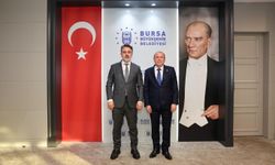 BTSO Başkanı Matlı’dan Büyükşehir Belediye Başkan Vekili Biba’ya ziyaret