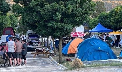 HARMANCIK KAMP KARAVAN ALANI BÜYÜK İLGİ GÖRÜYOR
