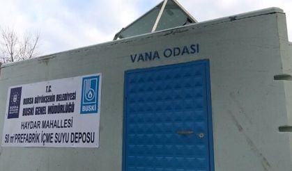 KELES'TE İKİ MAHALLE SUYA KAVUŞTU