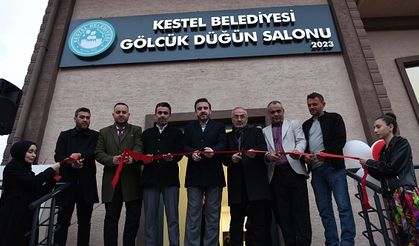 KESTEL BELEDİYESİ'NDEN GÖLCÜK VE ÜMİTALAN'A DÜĞÜN SALONU