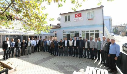 BAŞKAN TABAN MAHALLELİLERLE BULUŞUYOR