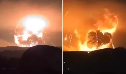 İSARAİL, SURİYE'Yİ VURDU, SALDIRININ ETKİSİYLE DEPREM OLDU