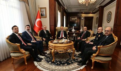 İçişleri Bakan Yardımcısı Sağlam'dan Bursa Valisi Ayyıldız'a ziyaret