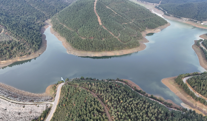 Bursa'da yağmur ve kar en çok barajlara yaradı