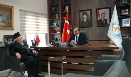 Fener Rum Patriği Bartholomeos İznik’i Ziyaret Etti